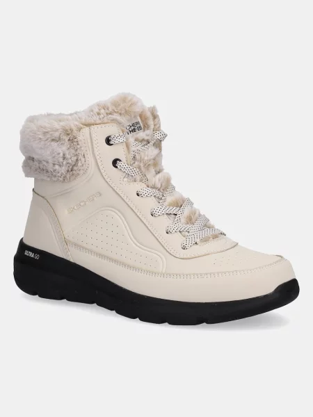 Skechers cizme de iarnă GLACIAL ULTRA MOUNTAIN MUSE bej