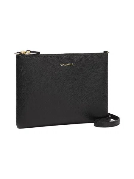 Coccinelle torebka crossbody skórzana BEST CROSSBODY czarna