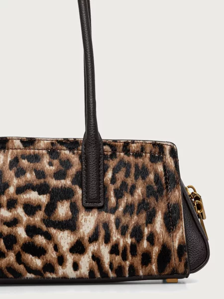 Torebka bagietka Michael Kors brązowa
