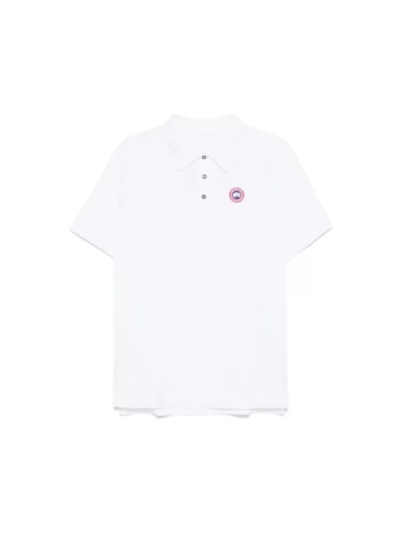 Koszulka polo Canada Goose biała
