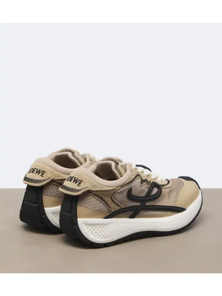 Sneakerși Loewe plasă bej