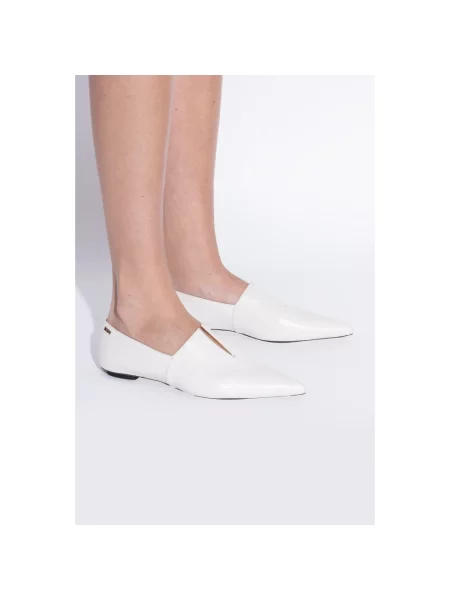 Balerinki Tod's skórzane białe