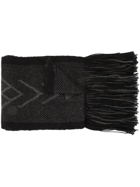 Fular Voz cu franjuri negru