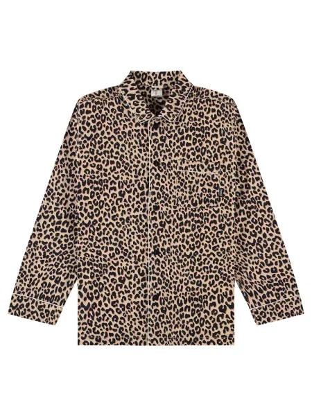 Pockies Pyžamové kalhoty / hnědá béžová