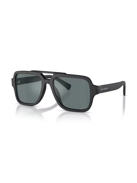 Dolce & Gabbana ochelari de soare aviator pentru bărbați negru