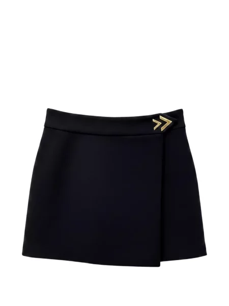 Fusta mini Valentino Garavani plic negru