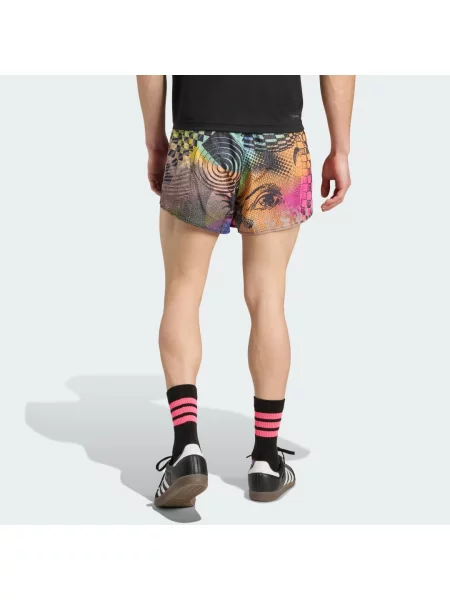 ADIDAS SPORTSWEAR Sportovní kalhoty Adidas x Jeremy Scott citronově žlutá / oranžová / pink černá
