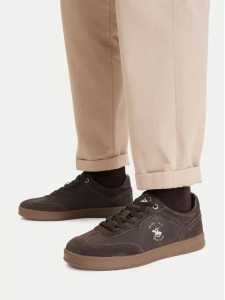 Beverly Hills Polo Club Sneakers CEO-ALESS închis maro