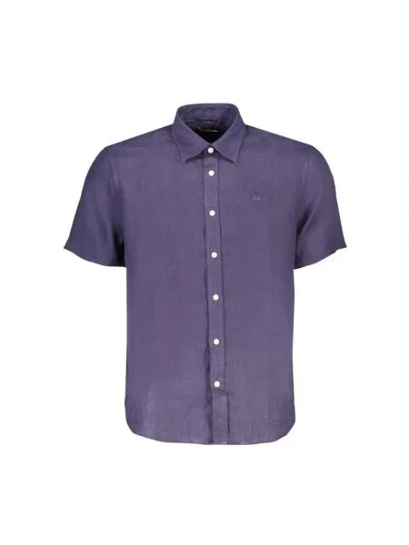 Lniana koszula North Sails niebieska