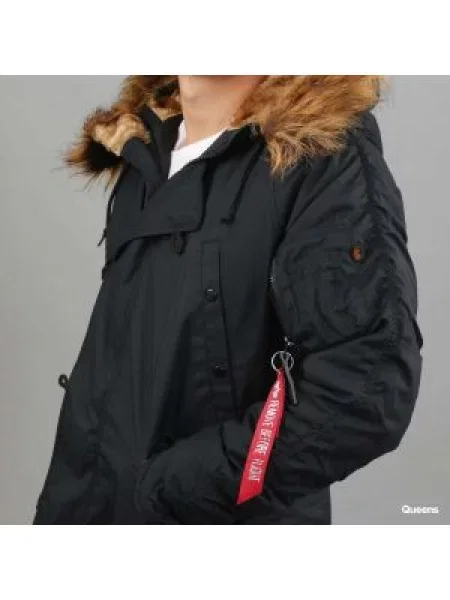 Parka Alpha Industries Inc. černá
