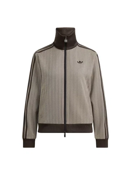 ADIDAS ORIGINALS Prijelazna jakna TRACKTOP OG čokolada / svijetlosmeđa