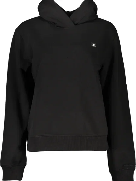 Hanorac cu glugă Calvin Klein negru
