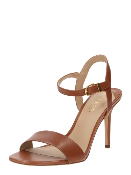 Lauren Ralph Lauren Sandale cu baretă GWEN' maro