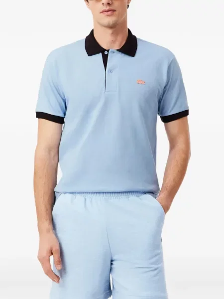 Tricou polo Lacoste albastru