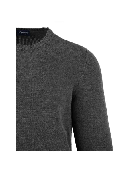 Sweter Drumohr szary