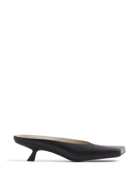 Papuci tip mules Mugler negru