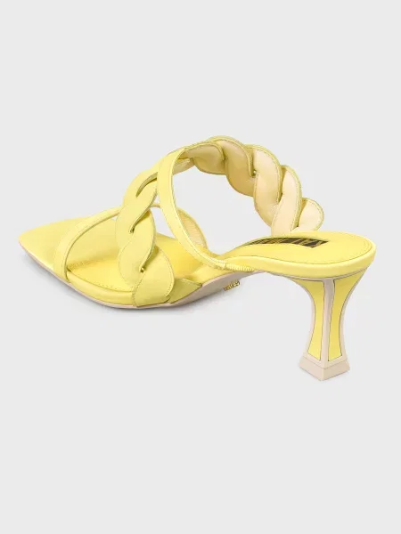Шлепанцы Kat Maconie желтые