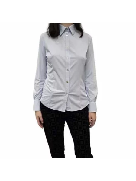 Koszula Rrd w paski niebieska