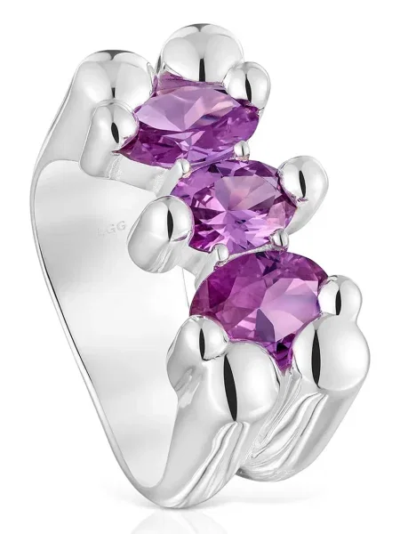 Prstan Tous 12 Bold Bear Lab srebrni