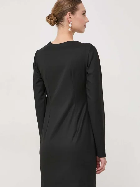 Trussardi rochie mini drept negru