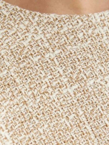 Rochie mini Theory fără mâneci din tweed de costum