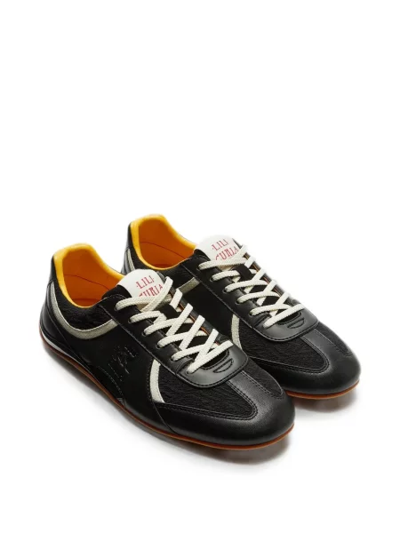 Sneakerși Lili Curia din piele negru