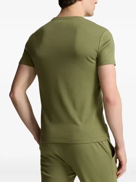 Boxeri Polo Ralph Lauren plisat cu broderie din piele gri