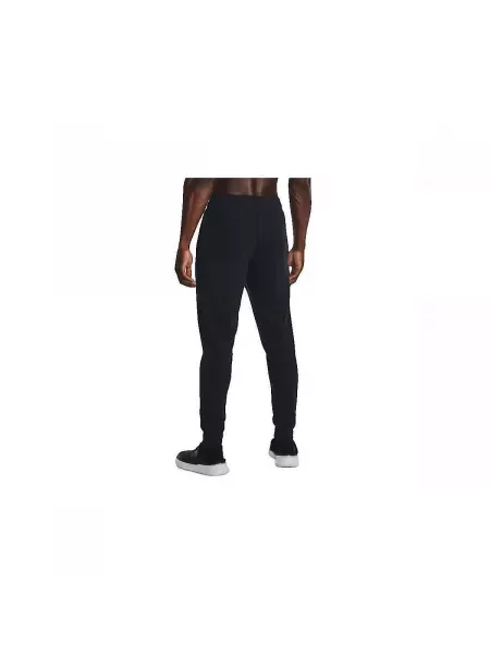 Trčanje frotir hlače Under Armour crna