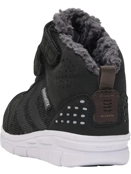 Sneakersy dla dzieci Hummel Crosslite Winter Mid Tex czarne