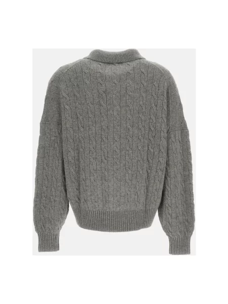 Sweter Polo Ralph Lauren wełniany szary