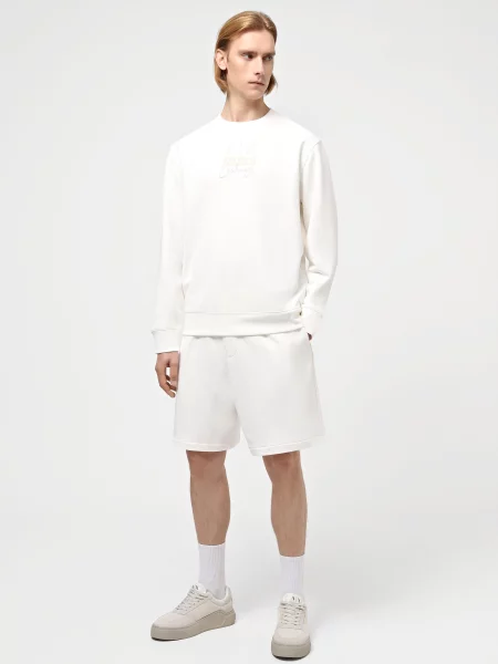 Повседневные шорты Armani Exchange белые