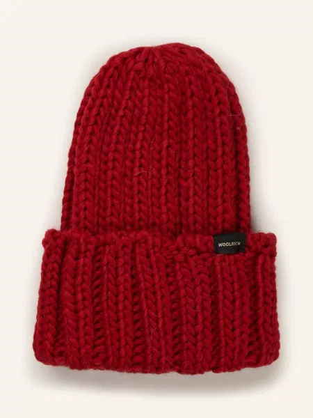 Woolrich Czapka rot czerwona