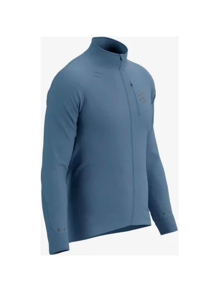 Kurtka Compressport Hurricane Windproof bladoniebieska S niebieska