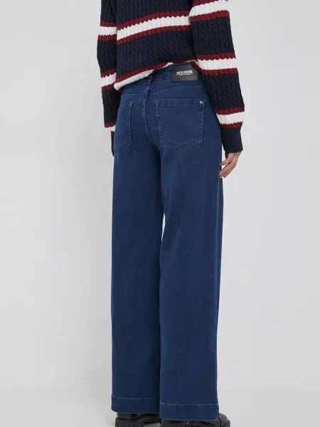 Džíny Mos Mosh high waist modré
