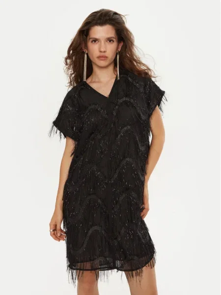 Bruuns Bazaar rochie mini drept negru