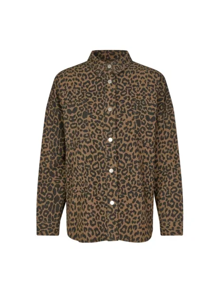 Kurtka Lollys Laundry z długim rękawem brązowa