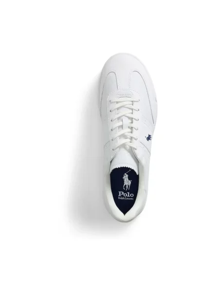 Sneakersy Polo Ralph Lauren skórzane białe