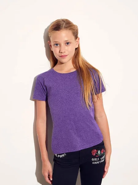 Tricou copii Fruit Of The Loom violet