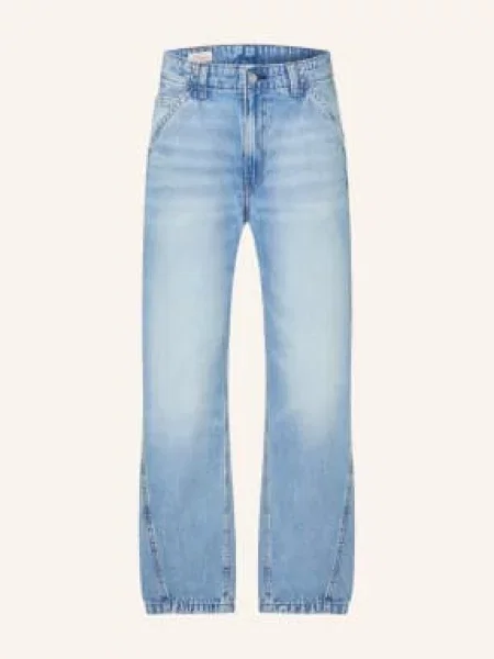 Levi's® Džíny Baggy Barrel Volný Střih 09 light indigo worn in