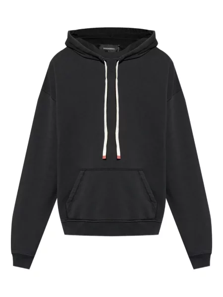 Hanorac cu glugă Dsquared2 negru