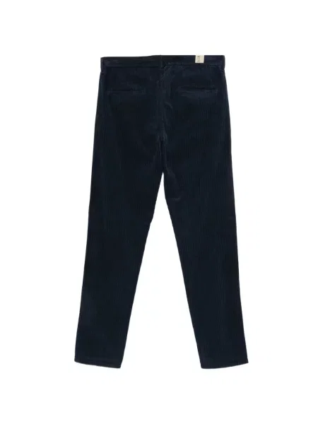 Pantaloni Aspesi de catifea cord albastru