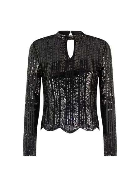 Bluzka Twinset z cekinami czarna