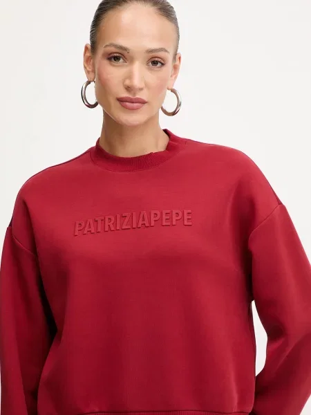 Кофта Patrizia Pepe з аплікацією червоний