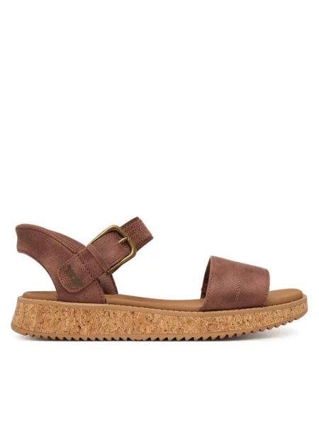 Sandály Skechers hnědé