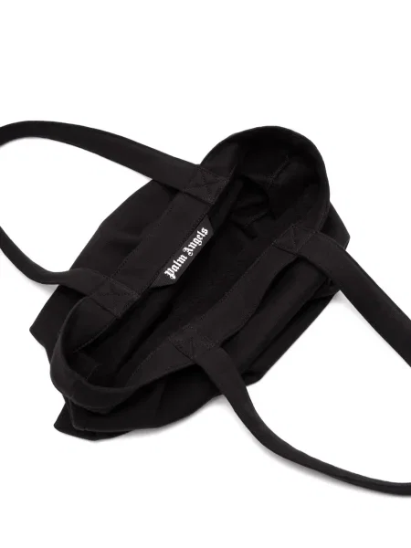 Geantă Palm Angels cu broderie negru