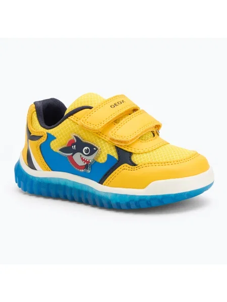 Детски обувки Geox Lightyloo yellow/sky жълто