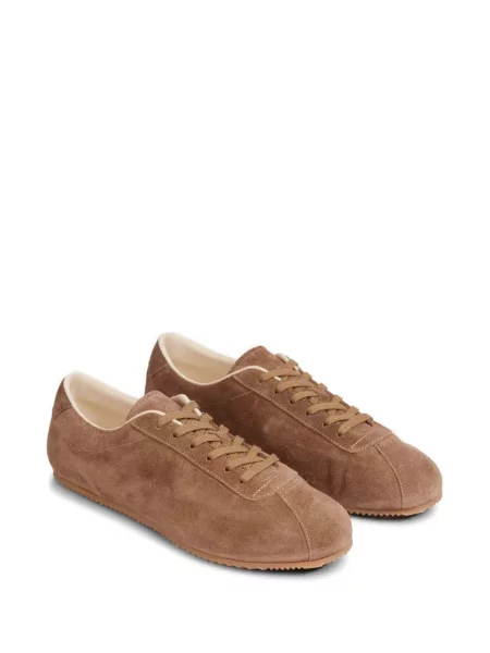 Sneakerși Common Projects din piele de căprioară maro