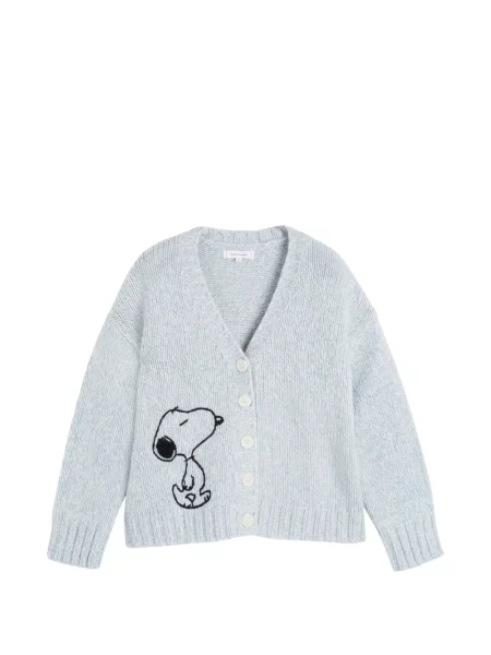 Cardigan Chinti & Parker tricotate albastru