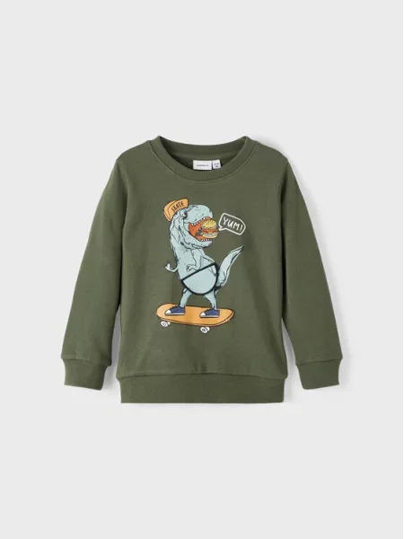 NAME IT Bluza zielony