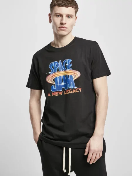 Tricou Mister Tee cu autograf negru